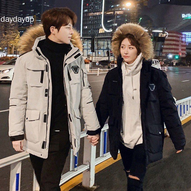 BRAND NEW IN STOCK Korean Designed and Made UNISEX Women Men s Down Jacket Winter Jacket Woman Men Waterproof Coat Korean Version Wild Top Couple Thickened Overalls Women s Fashion Coats Jackets and O...