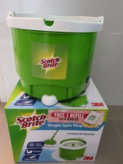 Brand new scotch brite single spin mop pail only