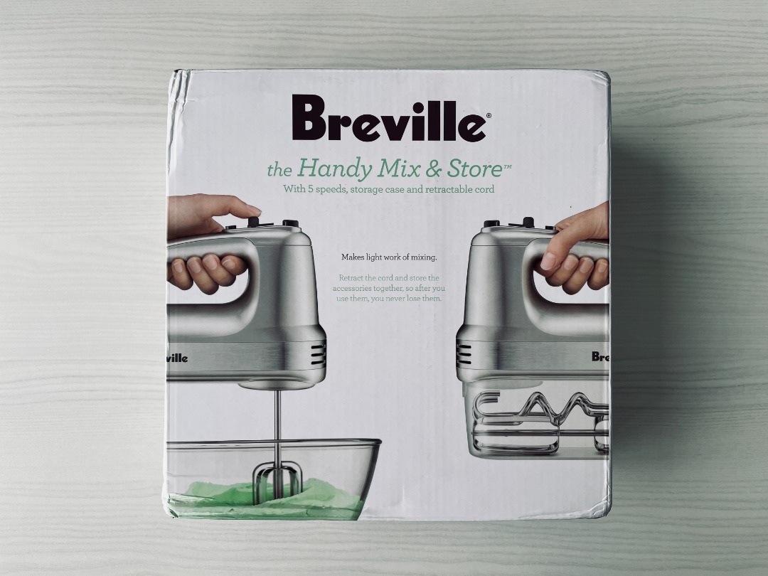 Breville LHM150 Handy Mix & Store Hand Mixer, TV & Home Appliances