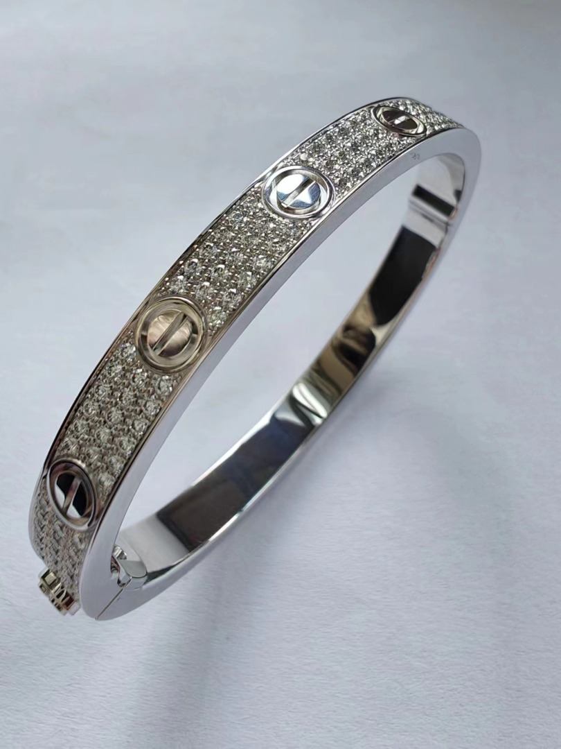 Love bracelet full diamond store