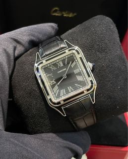 Cartier Santos Dumont Black Lacquer “LIKE NEW”