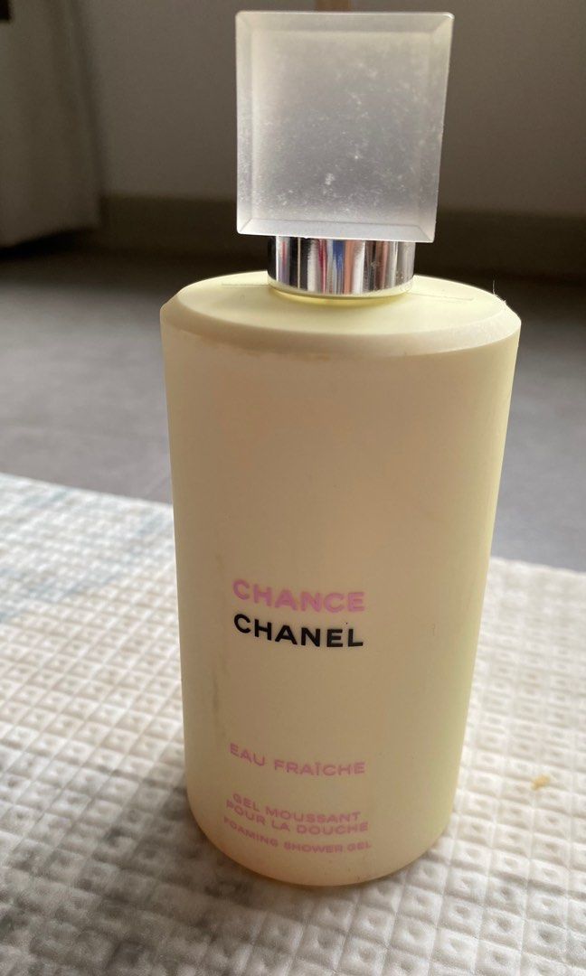 Chanel chance sales shower gel
