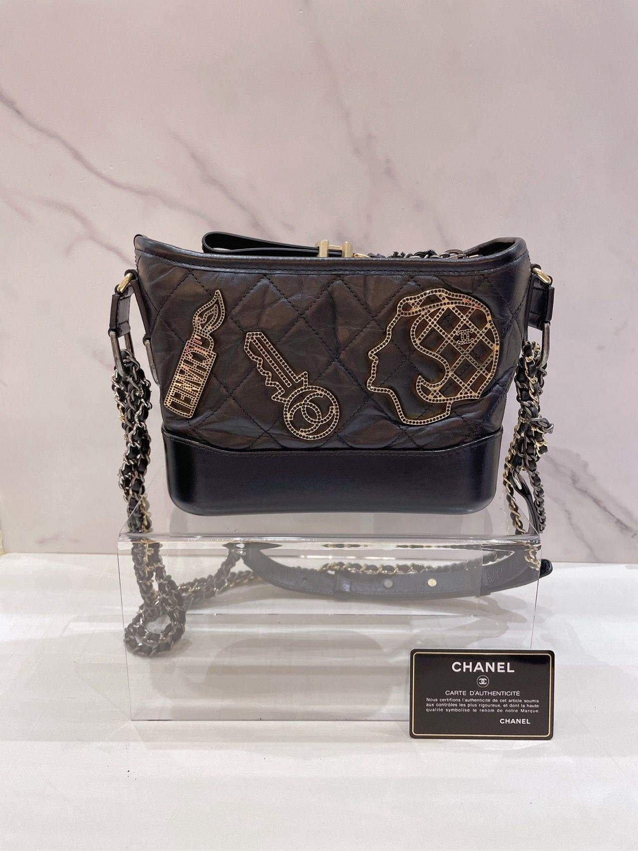 Chanel gabrielle hobo discount mini