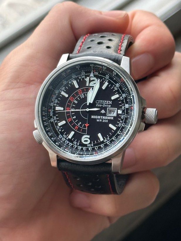 Citizen shop nighthawk gmt