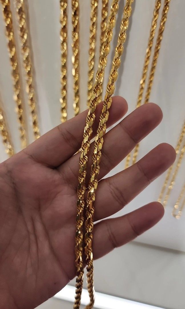 Cheapest real gold chains sale