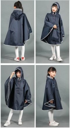 Children Kids Rain Poncho Cape Rain Coat Babies Kids Babies