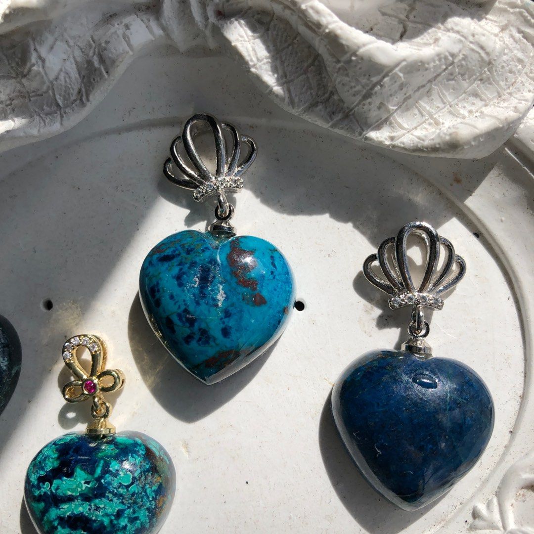 Chrysocolla pendant hotsell
