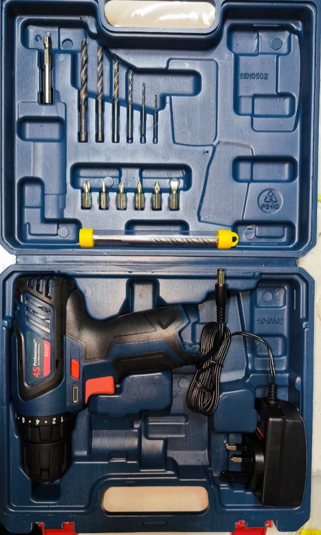 4S Professional S112T Cordless Screw Driver Drill Furniture