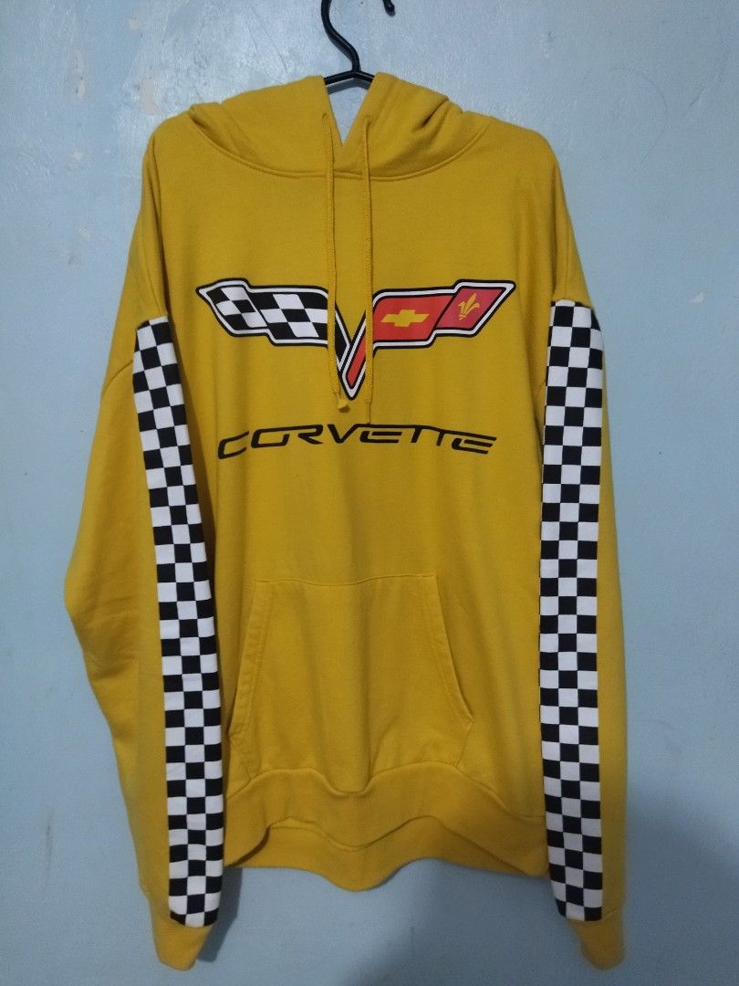 Yellow cheap corvette sweatshirt