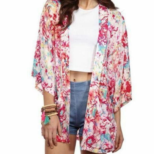 Cotton on kimono cardigan clearance