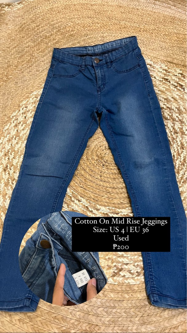 High-Rise Jeggings for Women from Time and Tru, Women's Fashion, Bottoms,  Jeans on Carousell