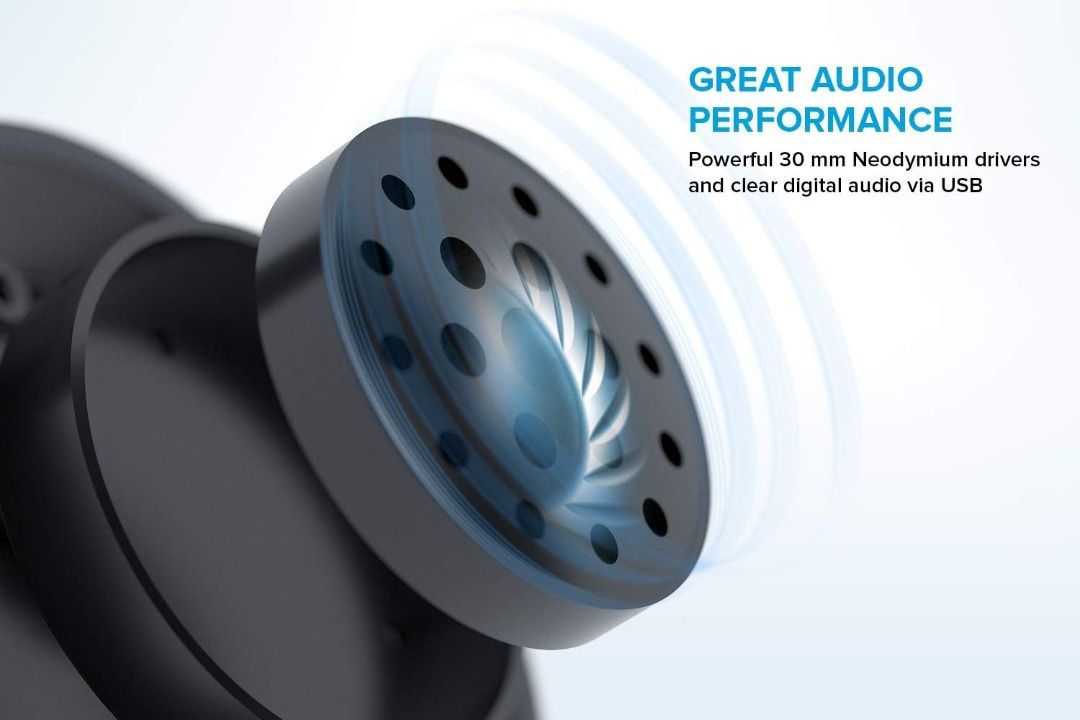 Creative HS-720 V2 USB Headset Noise Cancelling Condenser Mic Inline ...
