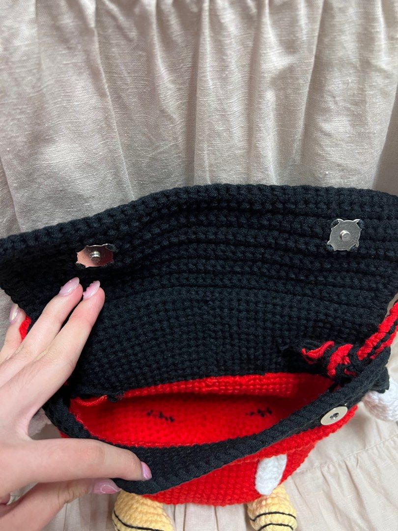 Mickey mouse crochet discount bag