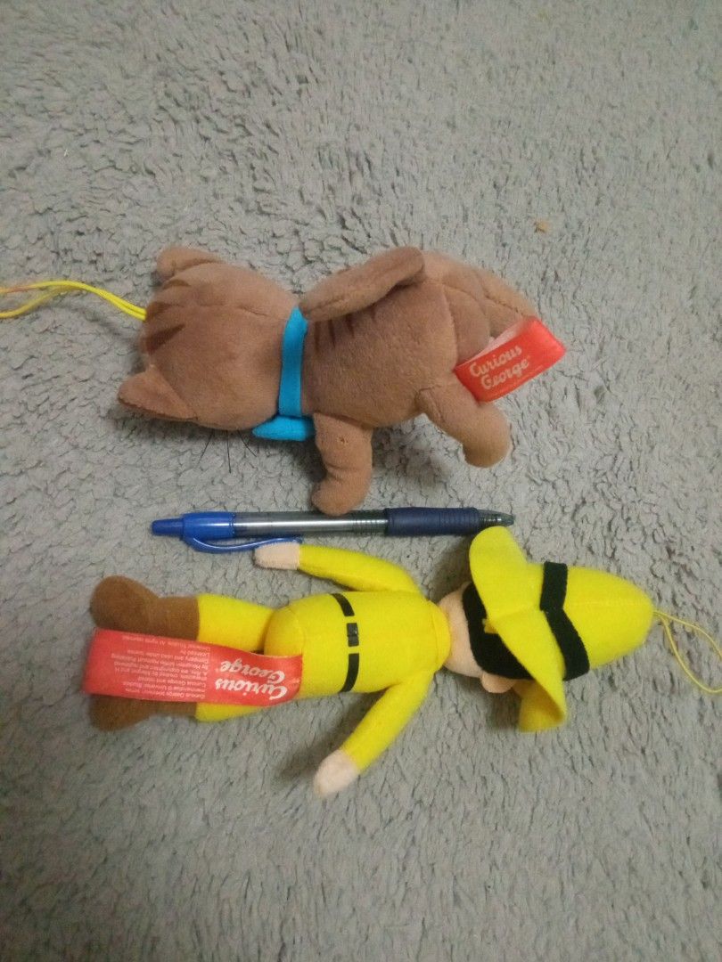 Curious george top gnocchi plush