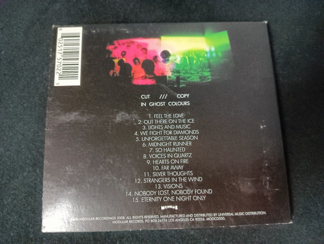 Cut copy in ghost colours hobbies toys music media cds dvds