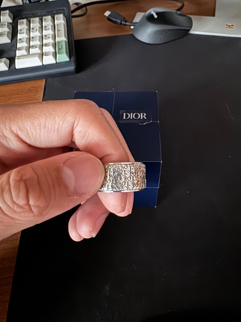 Dior oblique ring sale