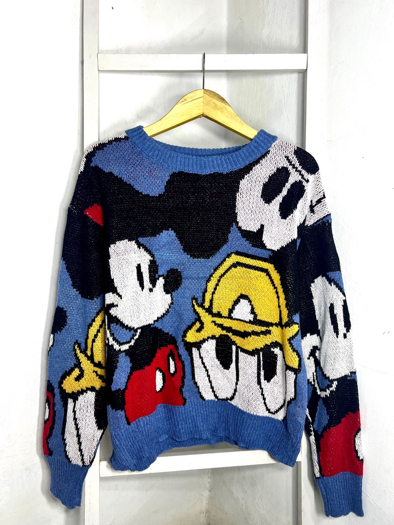 Zara sweater mickey mouse Clearance