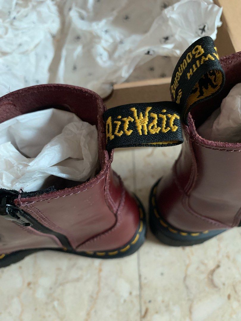 Cherry red new arrivals boot polish