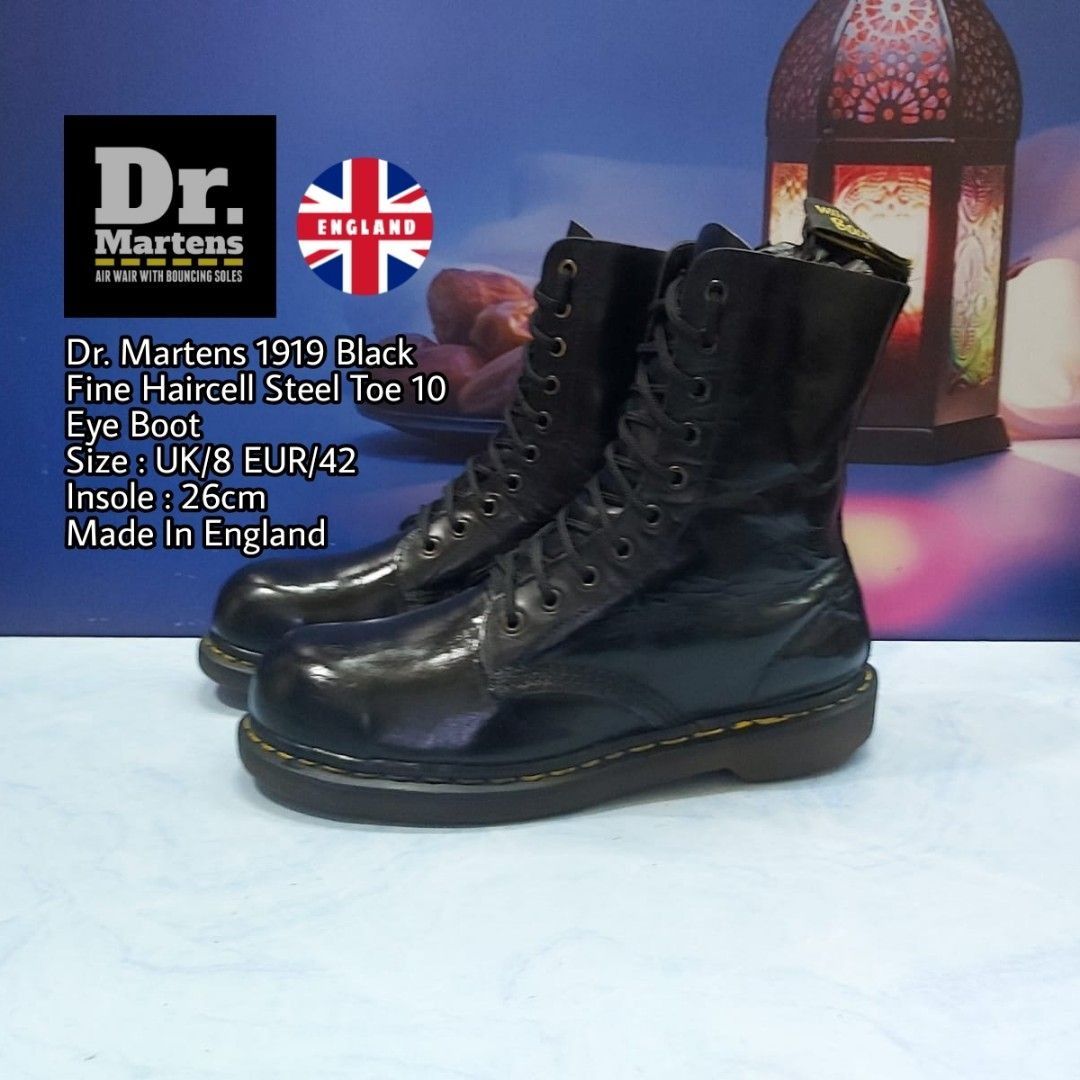 Black fine sales haircell dr martens