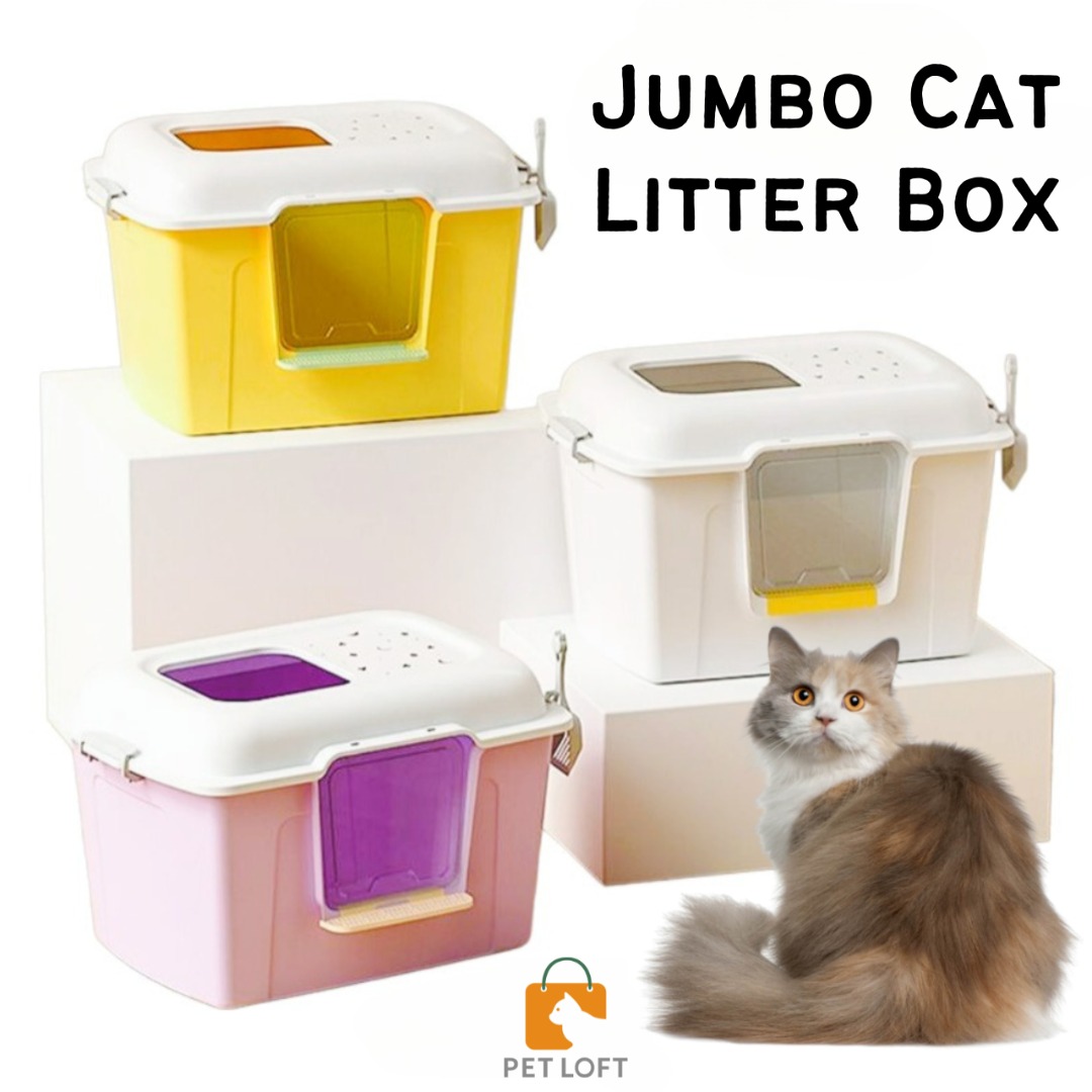 Enclosed Cat Litter Box Extra Large Litter Box Covered Litter Box Anti