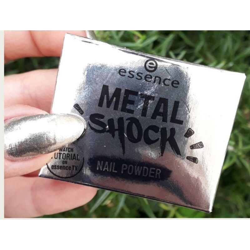 Essence Metal Shock nail powder & how to use them - Beauty by Miss L | Powder  nails, Beauty products drugstore, Daily beauty tips