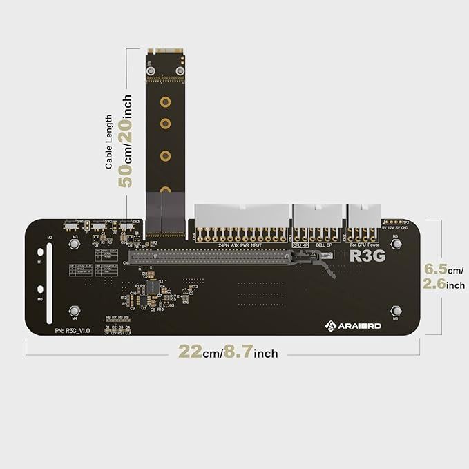 External Graphic Card eGPU Connector Adapter External GPU