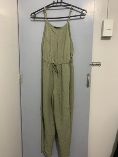 F21 Green Jumpsuit