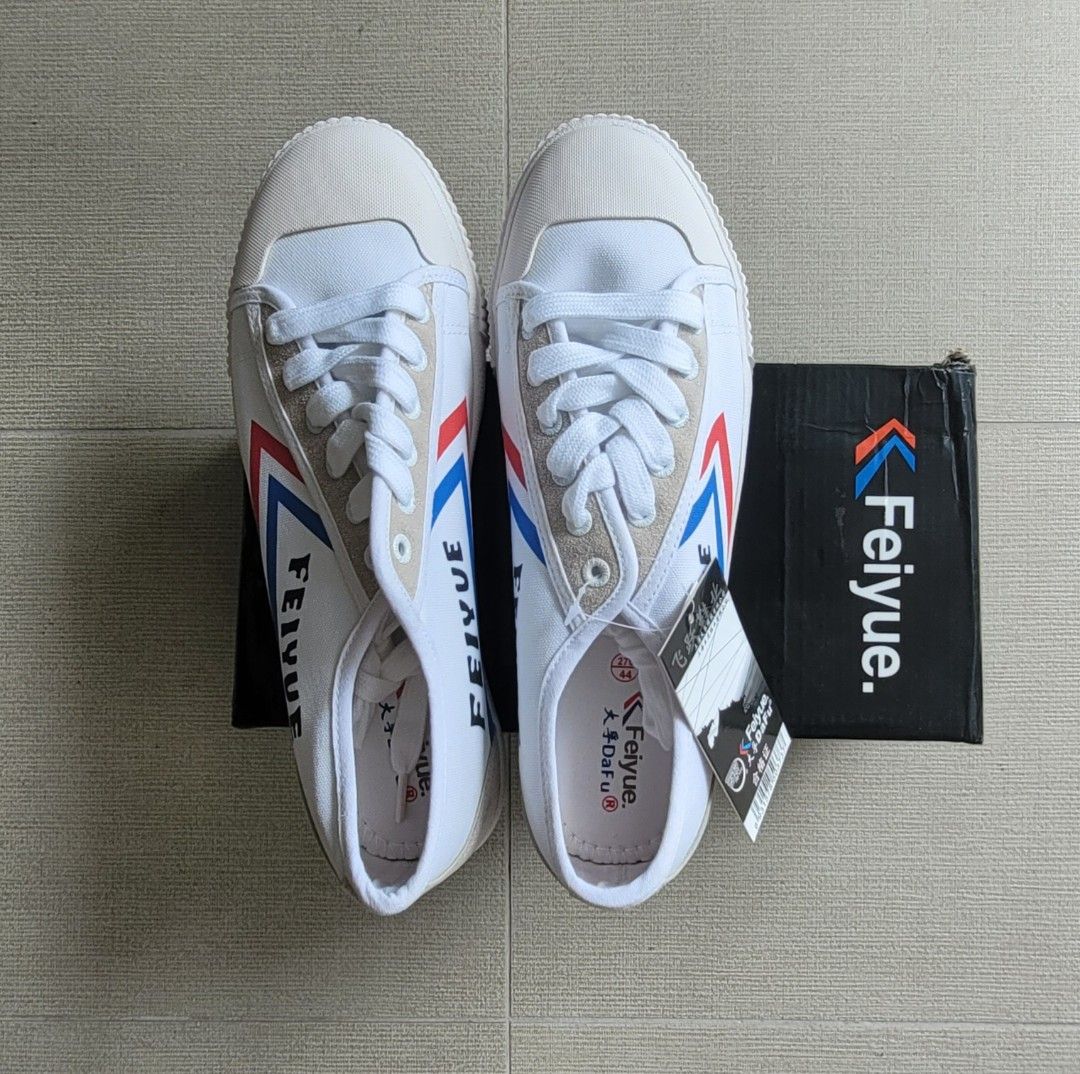 Feiyue 373 White Sneakers EU 44 Men s Fashion Footwear