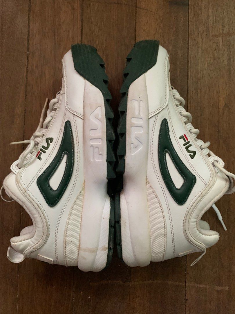 Fila disruptor 2 white green 2025