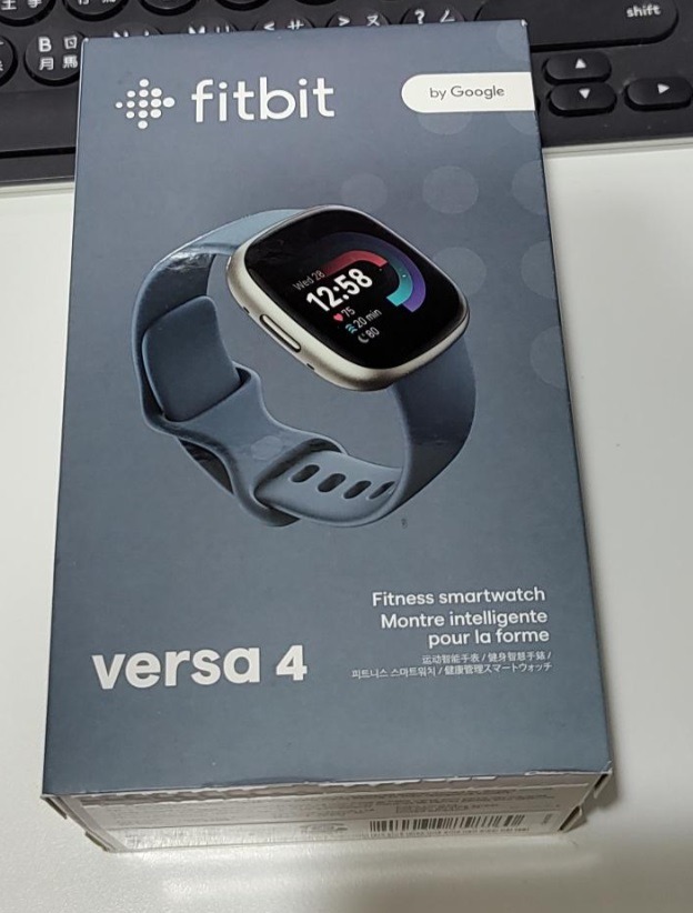 保固內] Fitbit Versa 4 google smart watch 完整盒裝健康運動智慧手錶