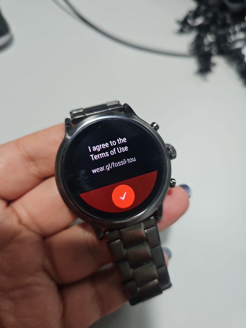 Fossil discount smartwatch men
