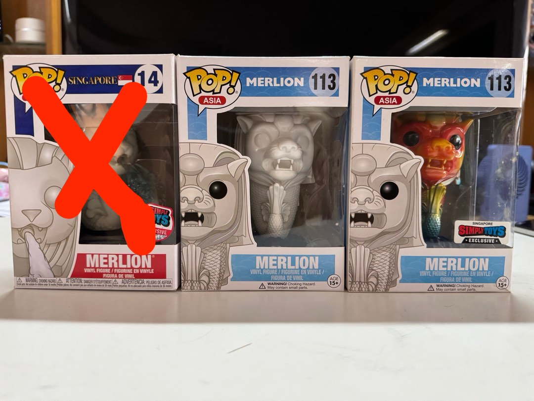 Funko Pop! Singapore Merlion, Hobbies & Toys, Toys & Games on Carousell