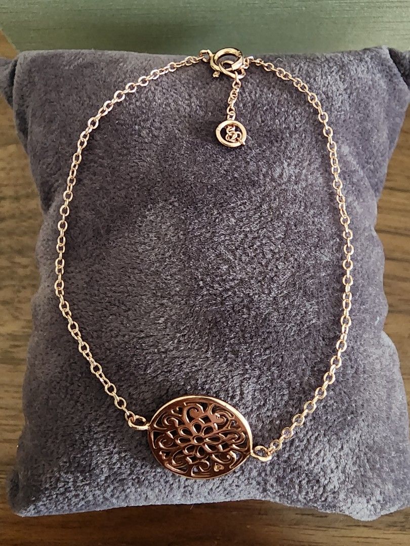 Gold plated sales sterling silver necklace