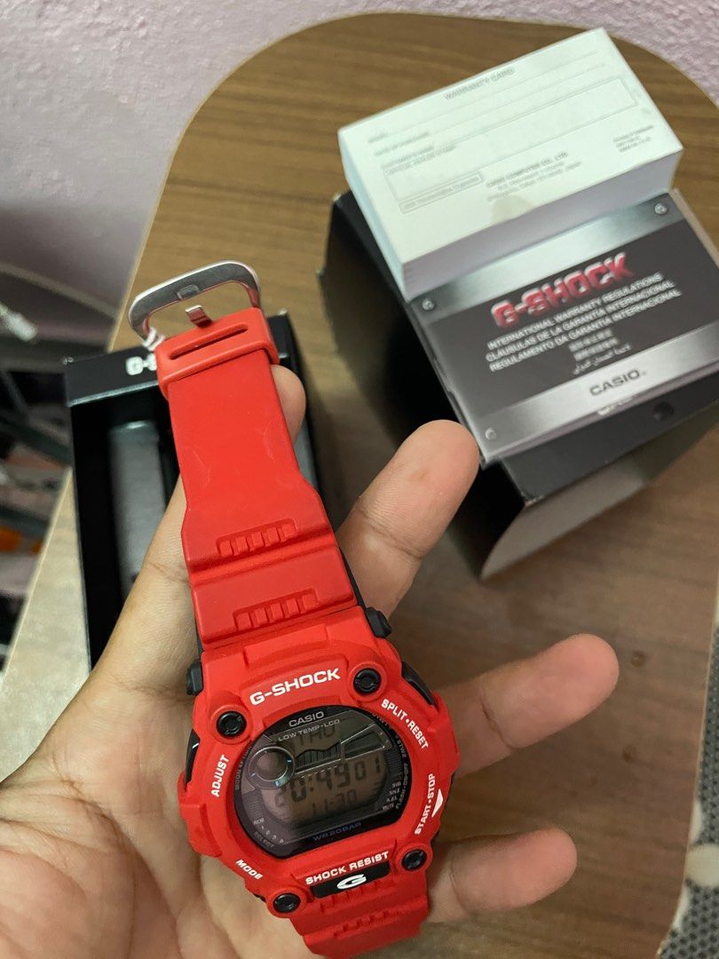 G Shock G7900 Mat Motor Merah Mens Fashion Watches And Accessories Watches On Carousell