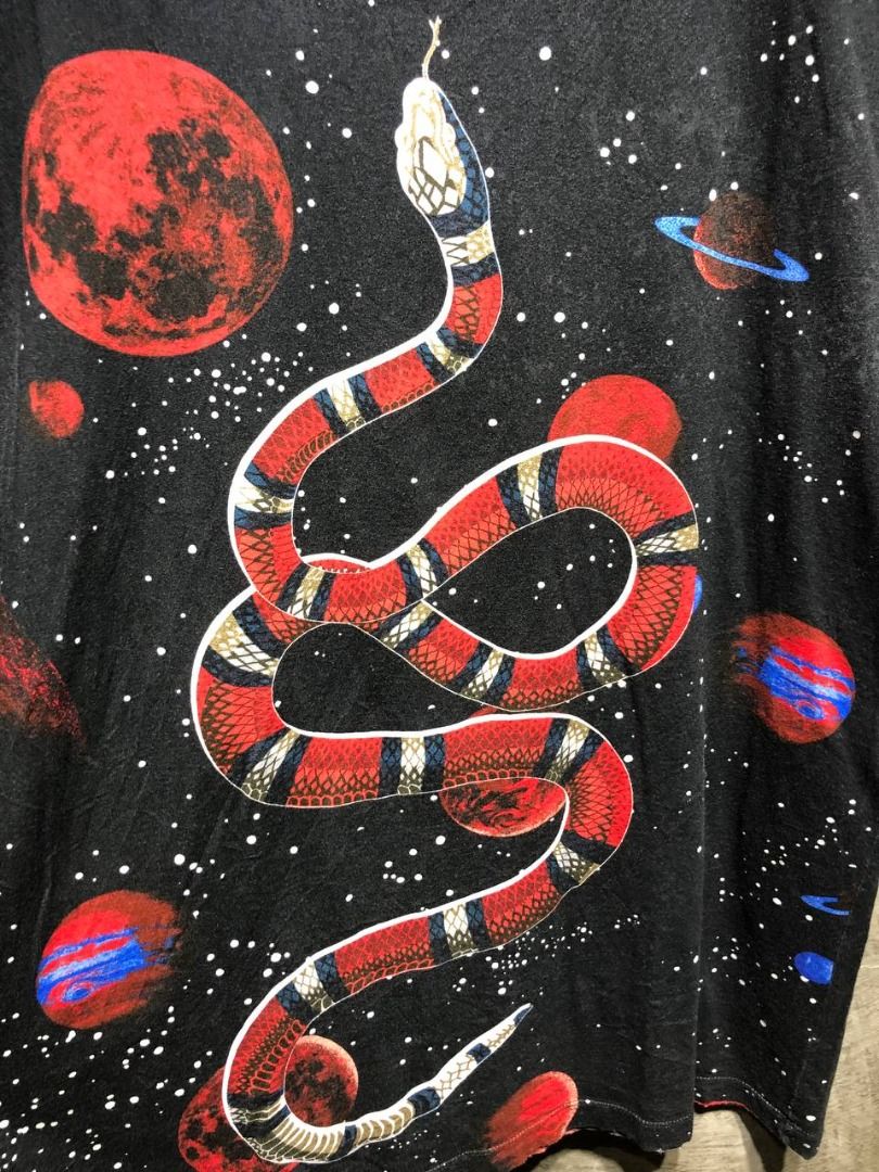 Gucci galaxy snake sales jacket
