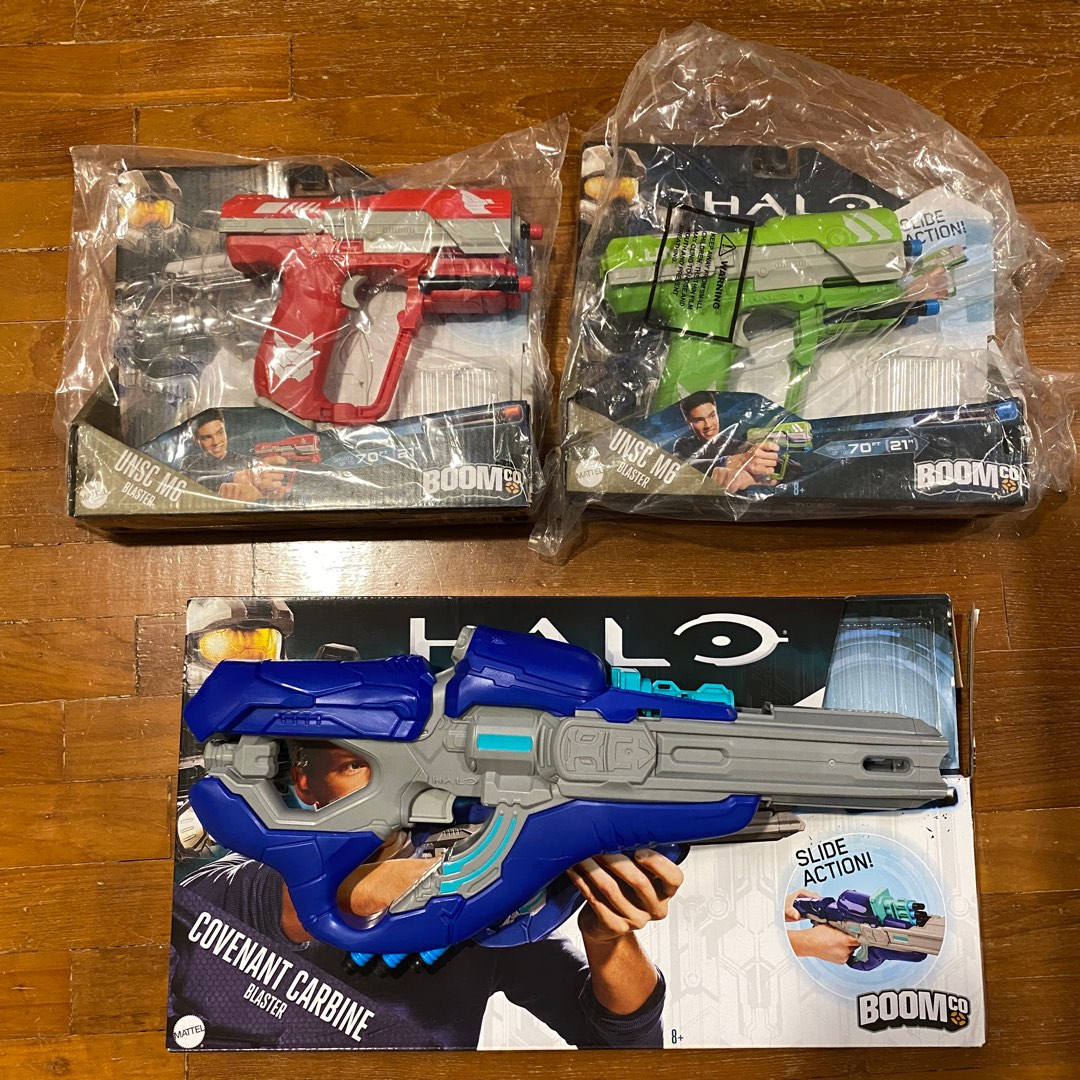 Halo BoomCo Covenant Carbine Pistol Rifle Magnum Red Green 5