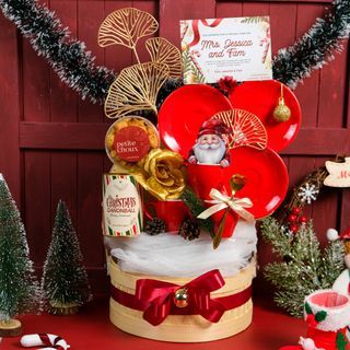 Hampers natal parsel natal christmas tea set