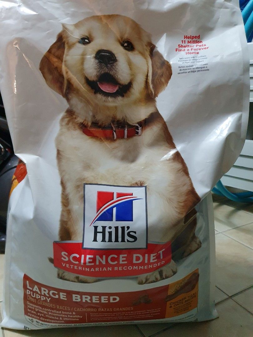Hills science large sale breed puppy food