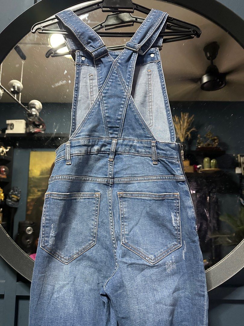 h m jumpsuit overalls denim free postage sm Women s Fashion
