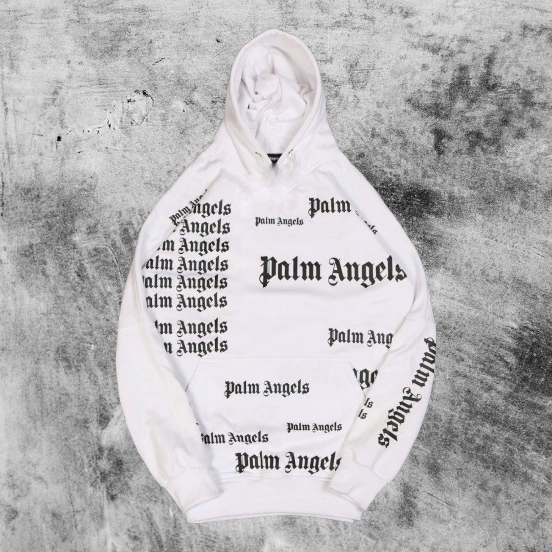 Palm angels ultra logo hoodie deals