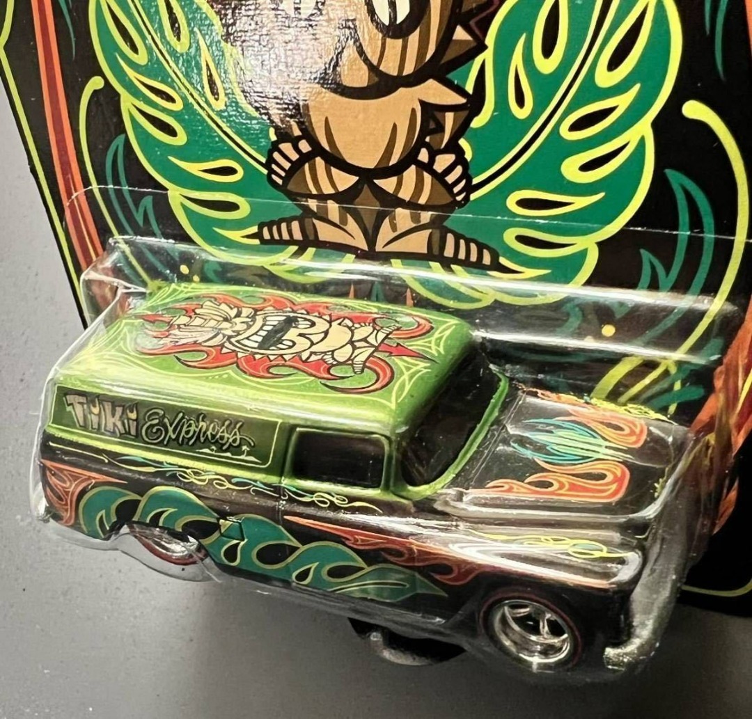 Hot Wheels Yokohama Japan 1955 55 Chevy TIKI Panel # 417 of