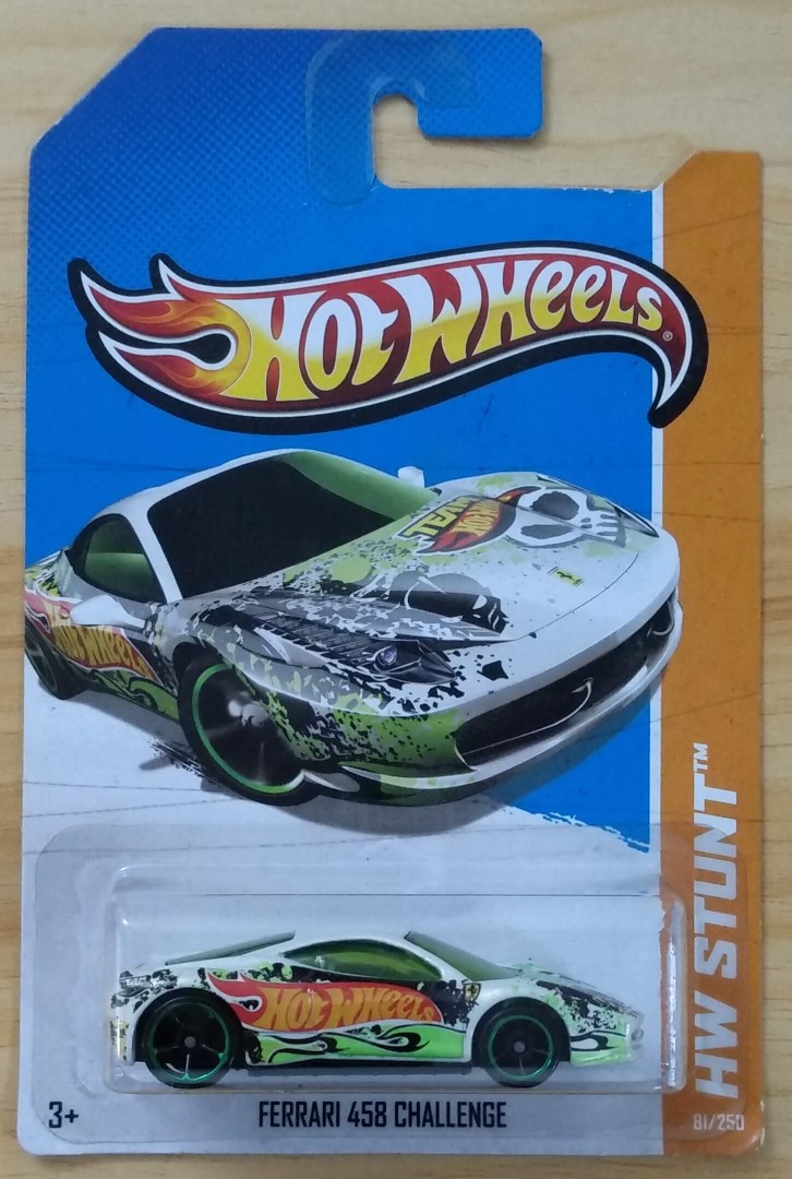 Hot wheels sale ferrari 458 challenge