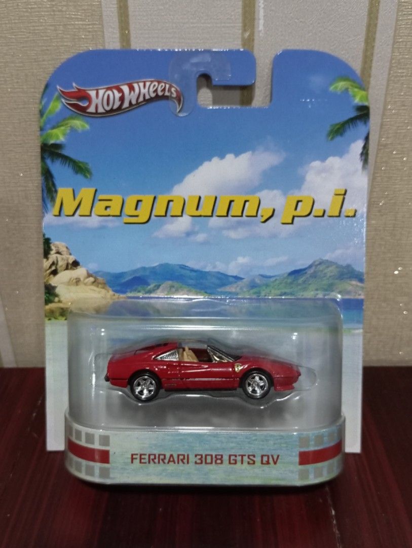 Hotwheels Ferrari Magnum P I Hobbies Toys Toys Games on Carousell