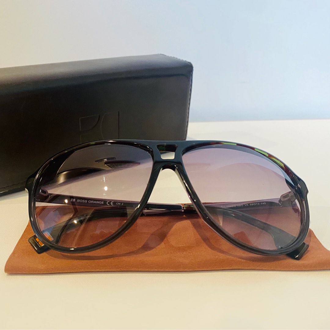 Hugo boss sale orange sunglasses