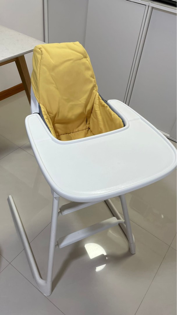 IKEA Langur Junior/High Chair with Tray, Babies & Kids, Baby Nursery