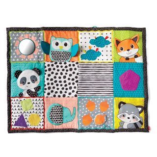 INFANTINO Giant Sensory Discovery Mat™ - XXXL Size  |  66 inches x 50 inches (5.5ft x 4.2ft)  |  Soft and Machine-Washable
