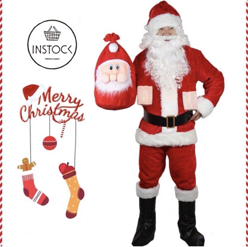 Cheap santa claus outfit store