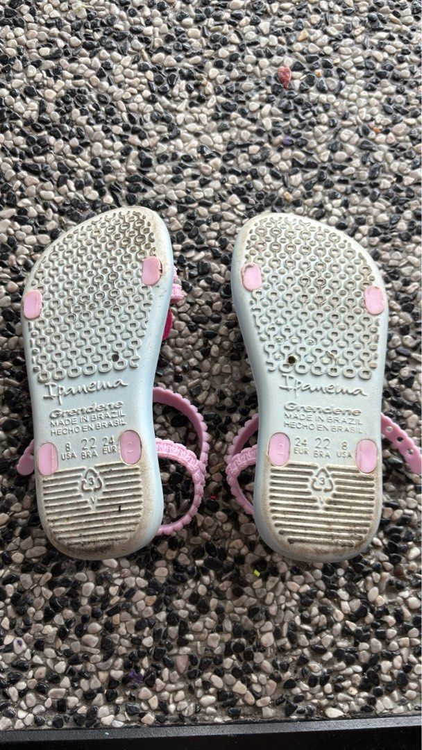 Ipanema Pink Heart Cute Sandal