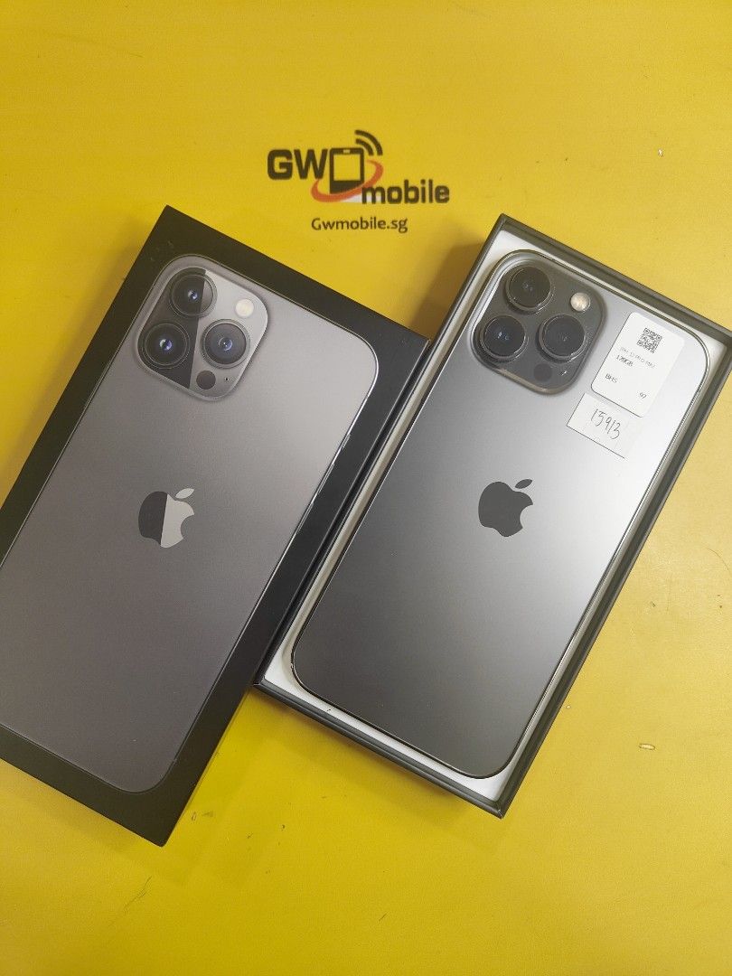 iPhone 13 Pro Max Graphite 128GB, Mobile Phones & Gadgets, Mobile