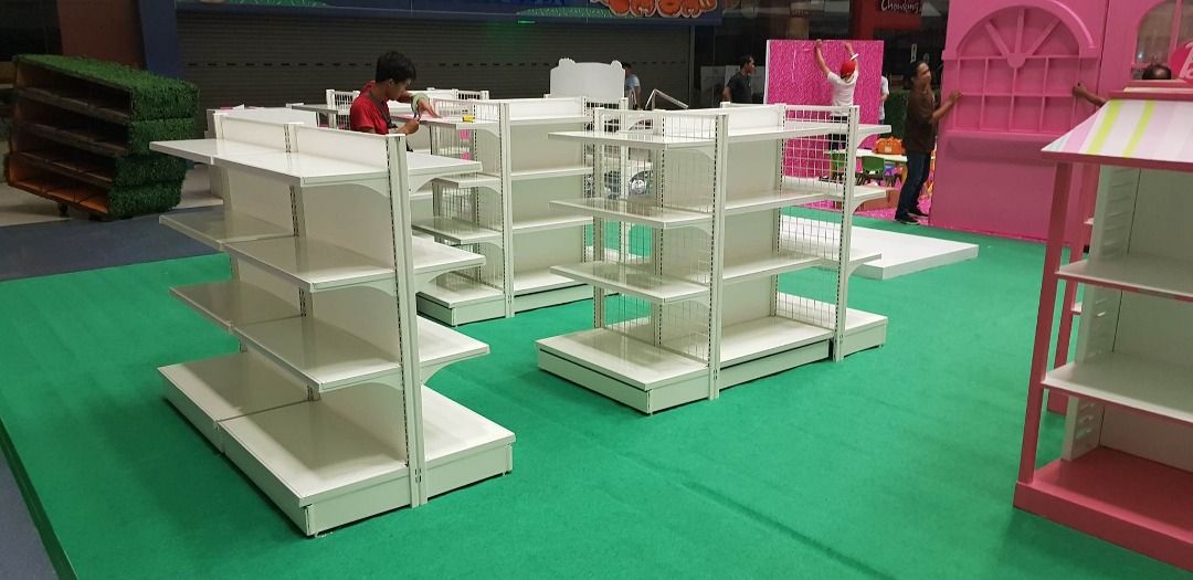 Ivory Rack - Gondola Grocery Shelving, Furniture & Home Living ...